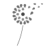 Greg Logo Flower Grey Shade